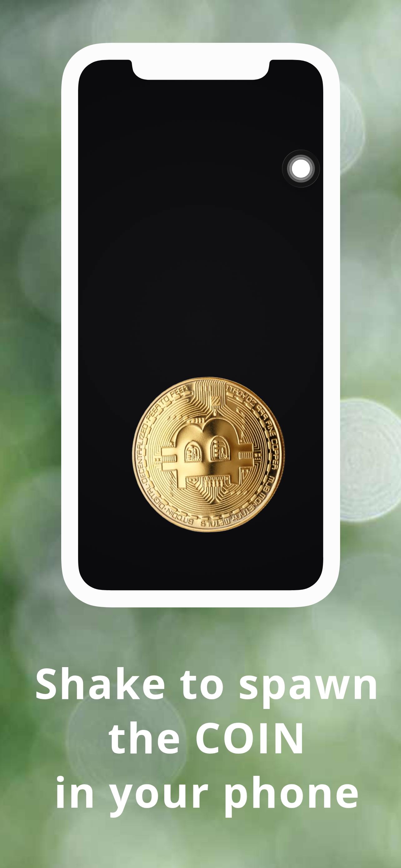Magic Object App screenshot showing the main screen